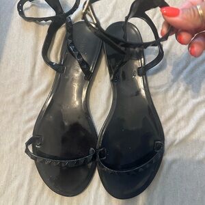 Black Casual Sandals for Everyday Comfort